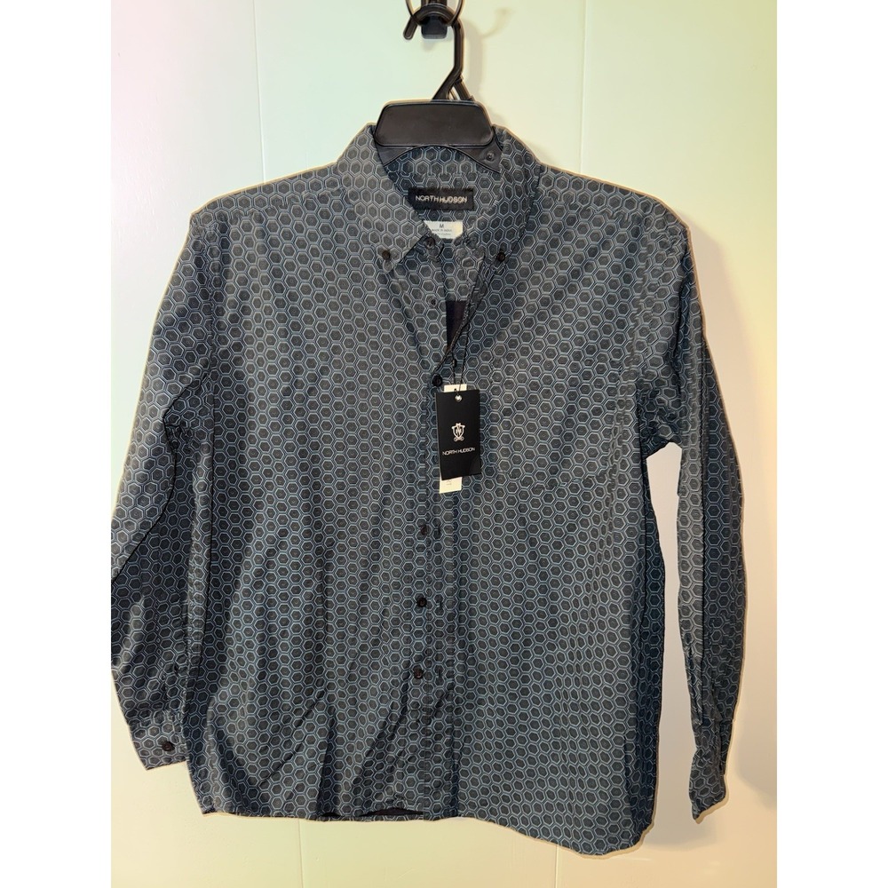 North Hudson Men's Button Down Medium
